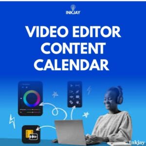 Video Editors Content Calendar