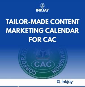 Tailor Made Content Marketing Calendar for CAC