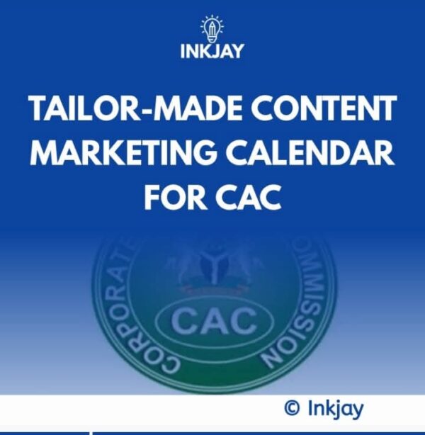 Tailor Made Content Marketing Calendar for CAC