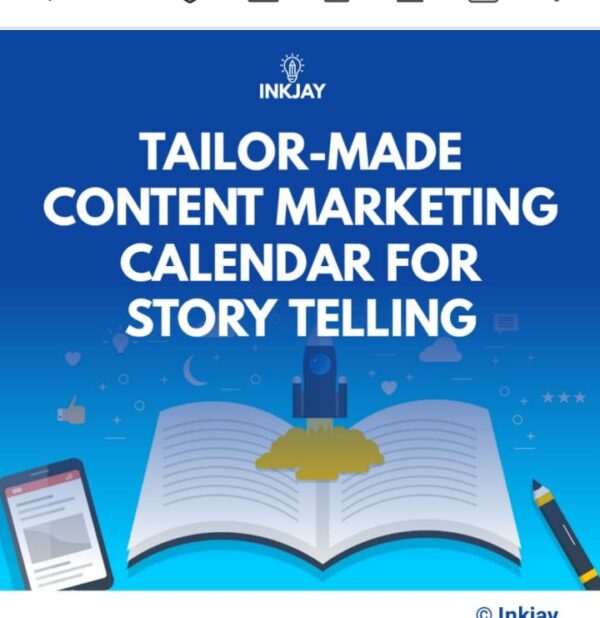 Tailor Made Content Marketing Calendar for Story Telling
