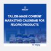 Tailor Made Content Marketing Calendar for Felopio Products