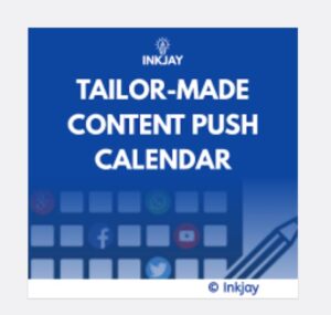 Tailor Made Content Push Calendar