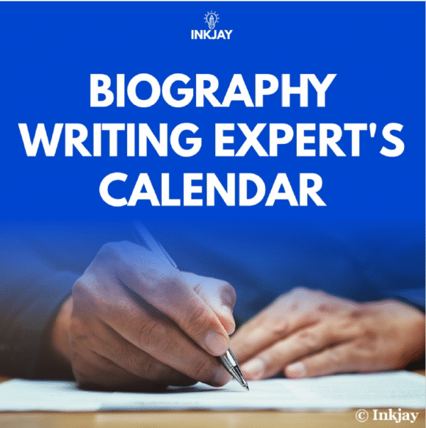 Biography Writing Expert Calendar