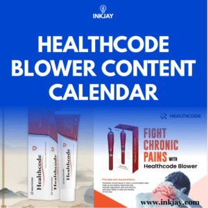 Healthcode Blower Content Calendar