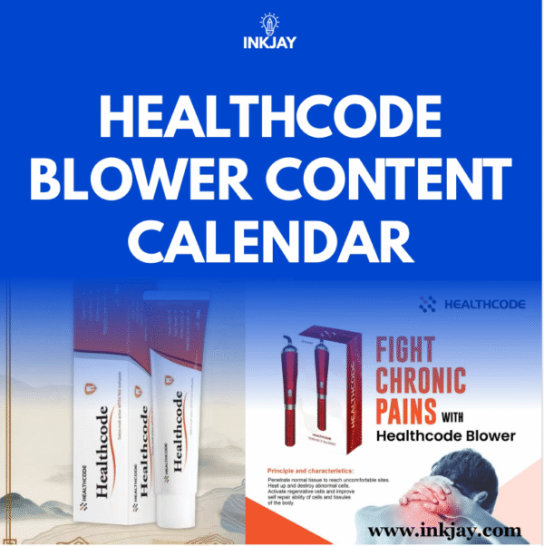 Healthcode Blower Content Calendar
